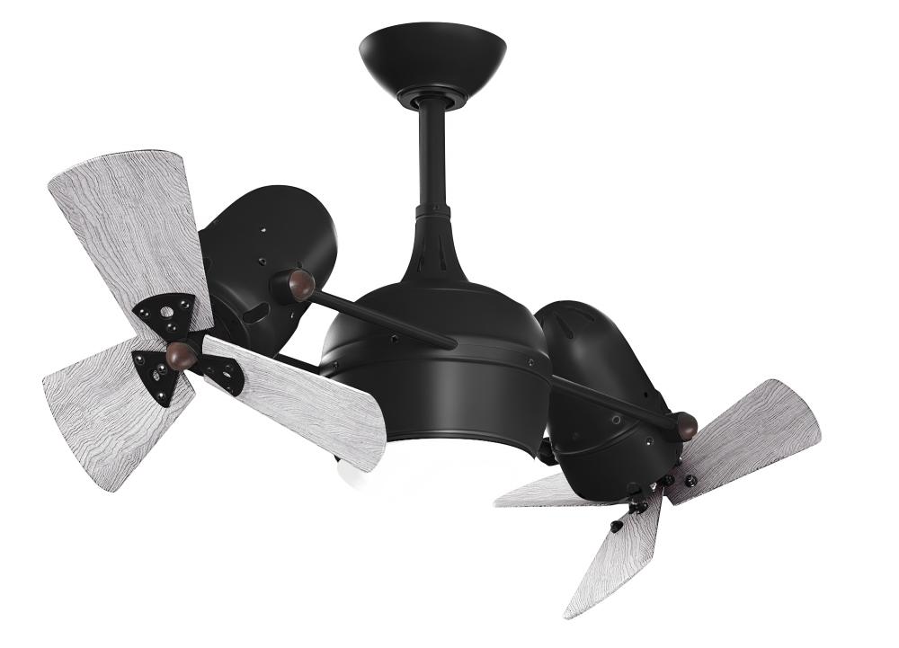 Dagny LK - Rotational Ceiling Fan - Integrated LED - Matte Black Finish