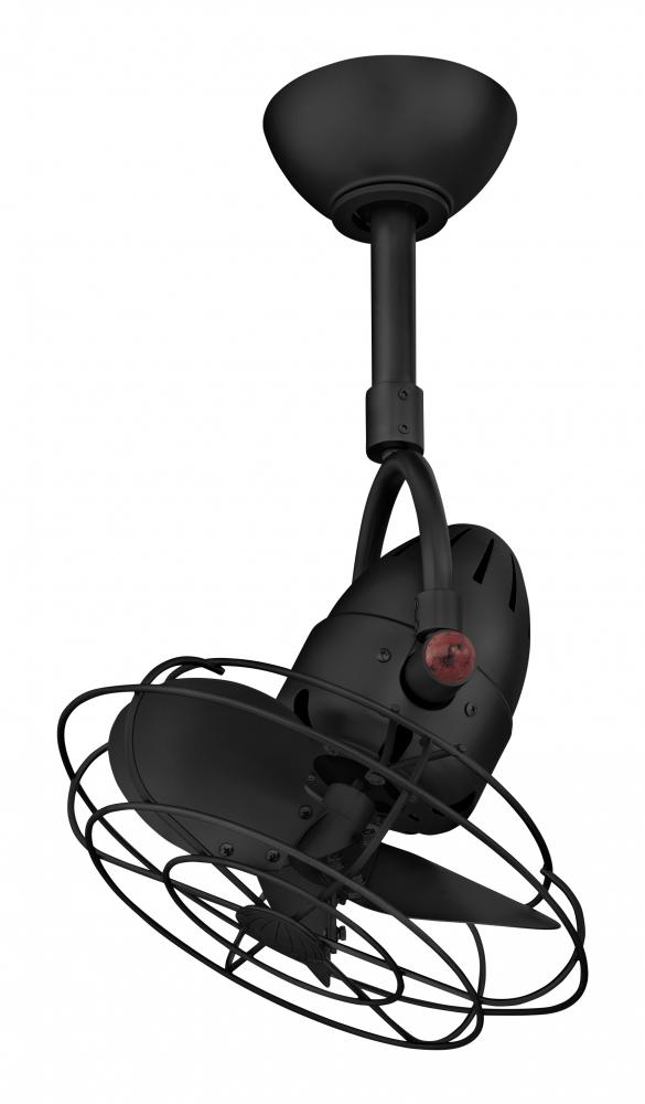 Diane - Matte Black - Metal Blades - 10" Downrod