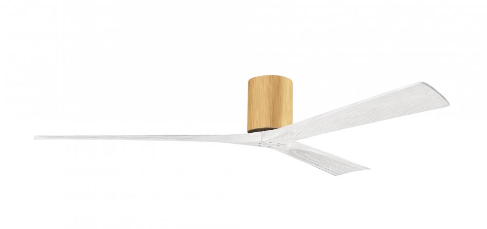 Irene - 3H - Light Maple - Matte White Blades - 72" Blades