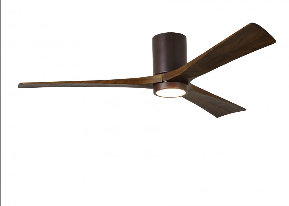 Irene - 3HLK - Textured Bronze - Walnut Tone Blades - 60" Blades