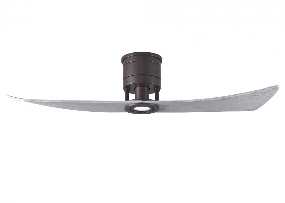 Lindsay - Ceiling Fan - Integrated LED - Textured Bronze Finish - Barn Wood Tone Blades