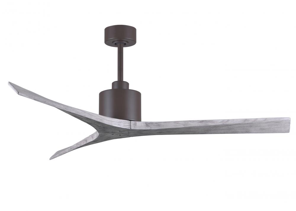 Mollywood - 60" Ceiling Fan - Textured Bronze Finish - Barn Wood Tone Blades
