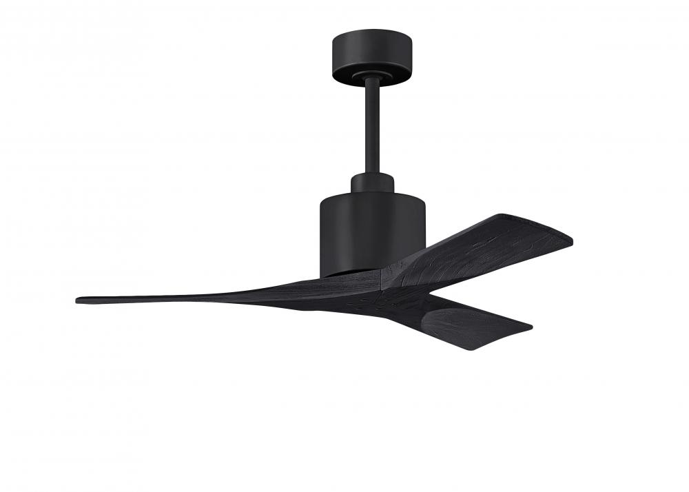 Nan - 42" Ceiling Fan - Matte Black Finish - Matte Black Blades