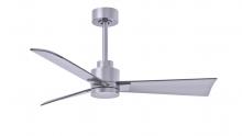 Matthews Fan Company AK-BN-BN-42 - Alessandra - 42" Three Blade Transitional Ceiling Fan - Brushed Nickel Finish