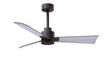 Matthews Fan Company AK-TB-BN-42 - Alessandra - 42" Three Blade Transitional Ceiling Fan - Textured Bronze Finish