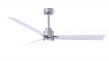 Matthews Fan Company AKLK-BN-MWH-56 - Alessandra-56" Three Blade Transitional Ceiling Fan-5CCT Integrated LED-Brushed Nickel Finish