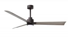 Matthews Fan Company AKLK-TB-GA-56 - Alessandra-56" Three Blade Transitional Ceiling Fan-5CCT Integrated LED-Textured Bronze Finish