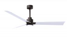 Matthews Fan Company AKLK-TB-MWH-56 - Alessandra-56" Three Blade Transitional Ceiling Fan-5CCT Integrated LED-Textured Bronze Finish