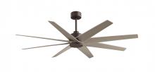 Matthews Fan Company AN-TB-GA-64 - Ariella - Textured Bronze - Gray Ash Tone Blades - 64" Blades - 10" Downrod