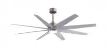 Matthews Fan Company ANLK-BN-BW-64 - Ariella - LK - Brushed Nickel - Barn Wood Tone Blades - 64" Blades - 10" Downrod