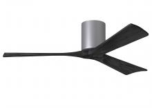 Matthews Fan Company IR3H-BN-BK-52 - Irene - 3H - Brushed Nickel - Black Blades - 52" Blades
