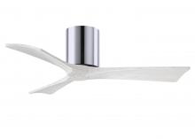 Matthews Fan Company IR3H-CR-MWH-42 - Irene - 3H - Polished Chrome - Matte White Blades - 42" Blades