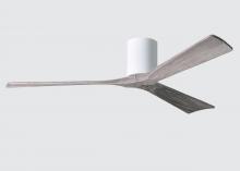 Matthews Fan Company IR3H-WH-BW-60 - Irene - 3H - White - Barn Wood Tone Blades - 60" Blades