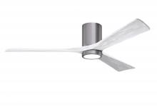 Matthews Fan Company IR3HLK-BP-MWH-60 - Irene - 3HLK - Brushed Pewter - Matte White Blades - 60" Blades