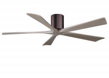 Matthews Fan Company IR5H-BB-GA-60 - Irene - 5H - Brushed Bronze - Gray Ash Tone Blades - 60" Blades