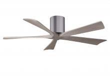 Matthews Fan Company IR5H-BP-GA-52 - Irene - 5H - Brushed Pewter - Gray Ash Tone Blades - 52" Blades