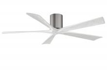 Matthews Fan Company IR5H-BP-MWH-60 - Irene - 5H - Brushed Pewter - Matte White Blades - 60" Blades