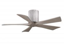 Matthews Fan Company IR5H-BW-GA-42 - Irene-5H - 42" Five Blade Flush Mount Paddle Fan - Barn Wood Tone Finish - Gray Ash Tone Blades