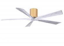 Matthews Fan Company IR5H-LM-MWH-60 - Irene - 5H - Light Maple - Matte White Blades - 60" Blades