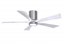 Matthews Fan Company IR5HLK-BP-MWH-52 - Irene - 5HLK - Brsuhed Pewter - Matte White Blades - 52" Blades
