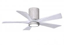 Matthews Fan Company IR5HLK-BW-MWH-42 - Irene-5HLK - 42" Five Blade Flush Mount Paddle Fan - 5CCT Integrated LED - Barn Wood Tone Finish