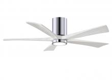 Matthews Fan Company IR5HLK-CR-MWH-52 - Irene - 5HLK - Polished Chrome - Matte White Blades - 52" Blades