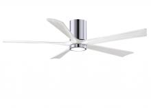 Matthews Fan Company IR5HLK-CR-MWH-60 - Irene - 5HLK - Polished Chrome - Matte WhiteBlades - 60" Blades