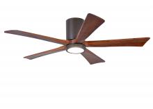Matthews Fan Company IR5HLK-TB-WA-52 - Irene-5HLK - 52" Five Blade Flush Mount Paddle Fan - 5CCT Integrated LED - Textured Bronze Finis