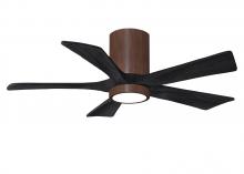 Matthews Fan Company IR5HLK-WN-BK-42 - Irene - 5HLK - Walnut Tone - Black Blades - 42" - Blades