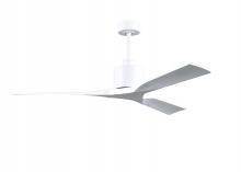 Matthews Fan Company NK-MWH-MWH-60 - Nan - 60" Ceiling Fan - Matte White Finish - Matte White Blades