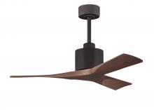 Matthews Fan Company NK-TB-WA-42 - Nan - 42" Ceiling Fan - Textured Bronze Finish - Walnut Tone Blades