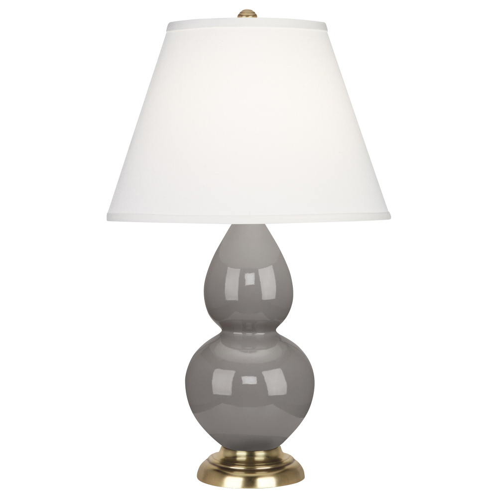 Smokey Taupe Small Double Gourd Accent Lamp