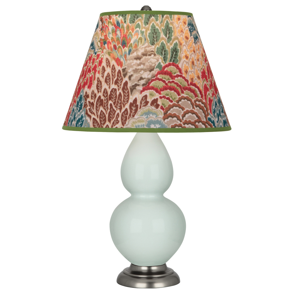 Celadon Small Double Gourd Accent Lamp