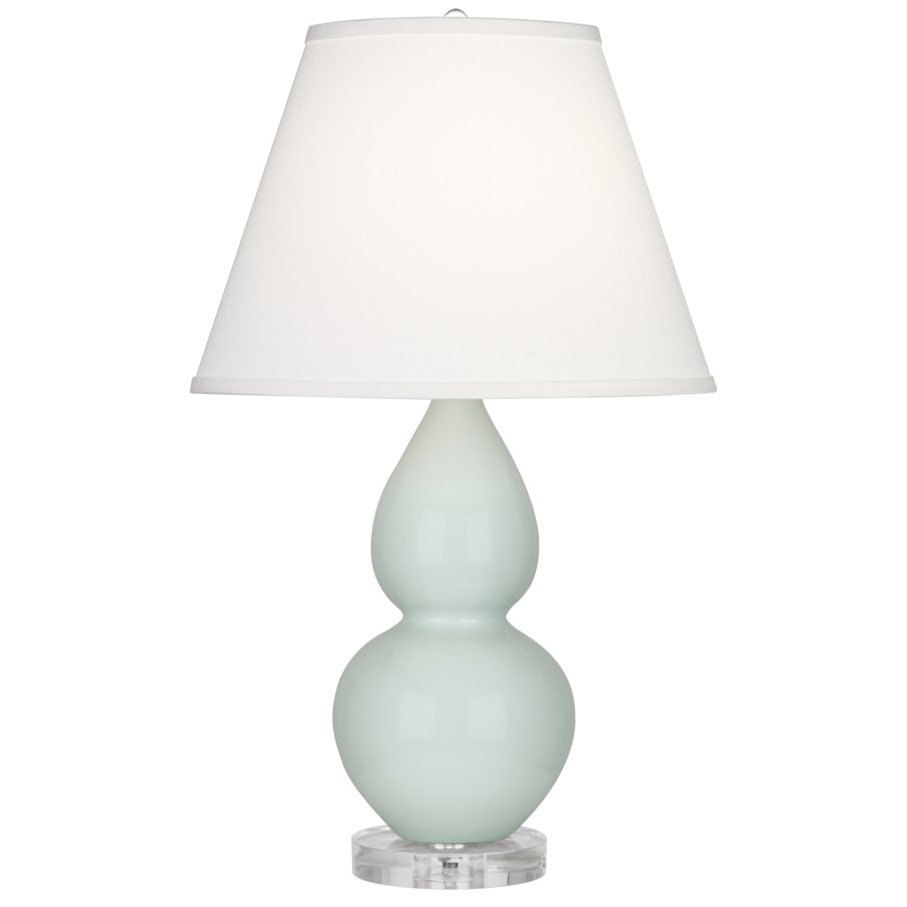 Celadon Small Double Gourd Accent Lamp