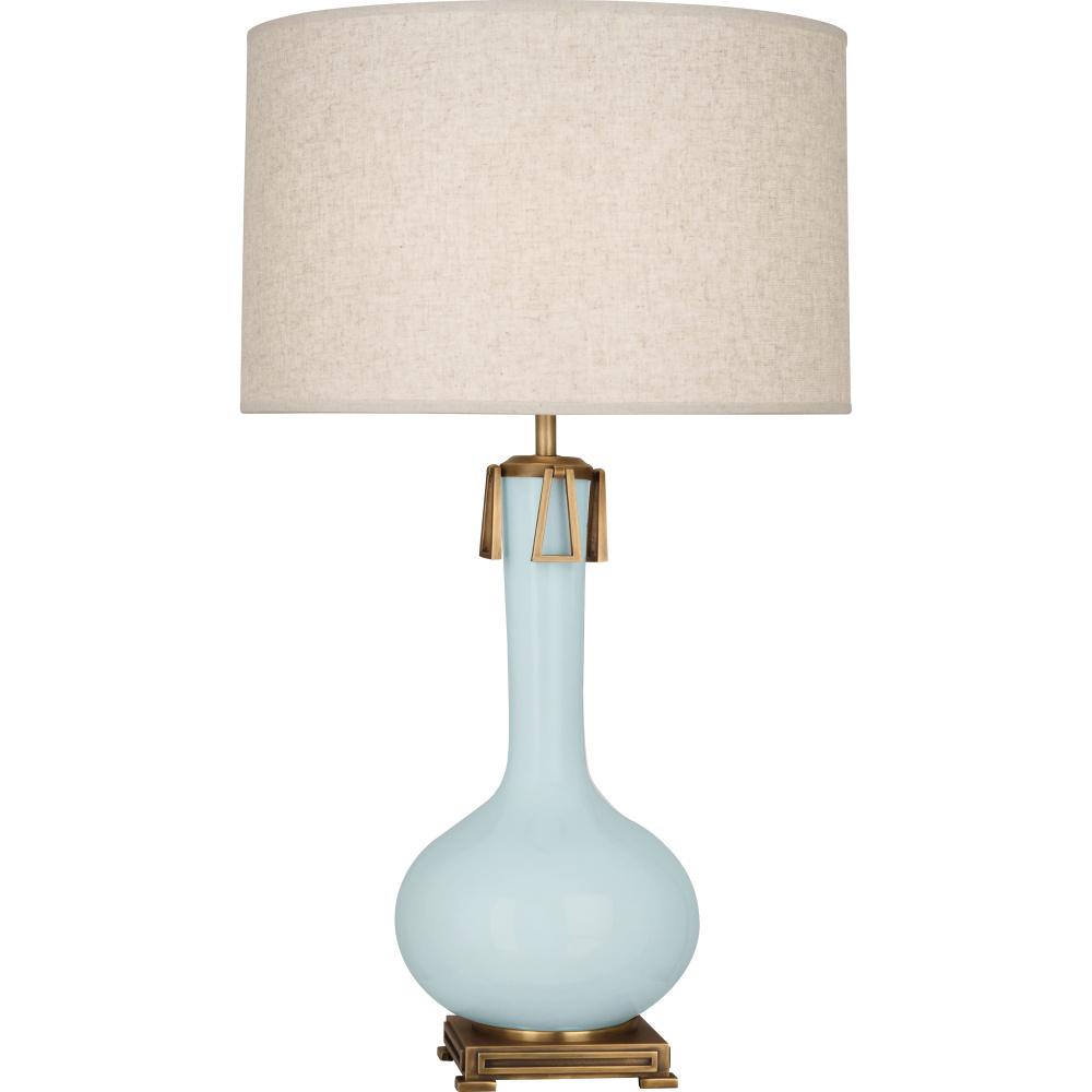 Baby Blue Athena Table Lamp