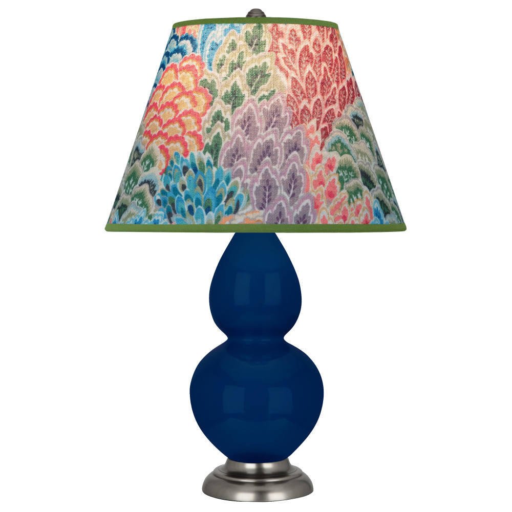 Cobalt Small Double Gourd Accent Lamp
