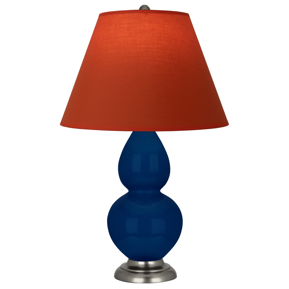 Cobalt Small Double Gourd Accent Lamp