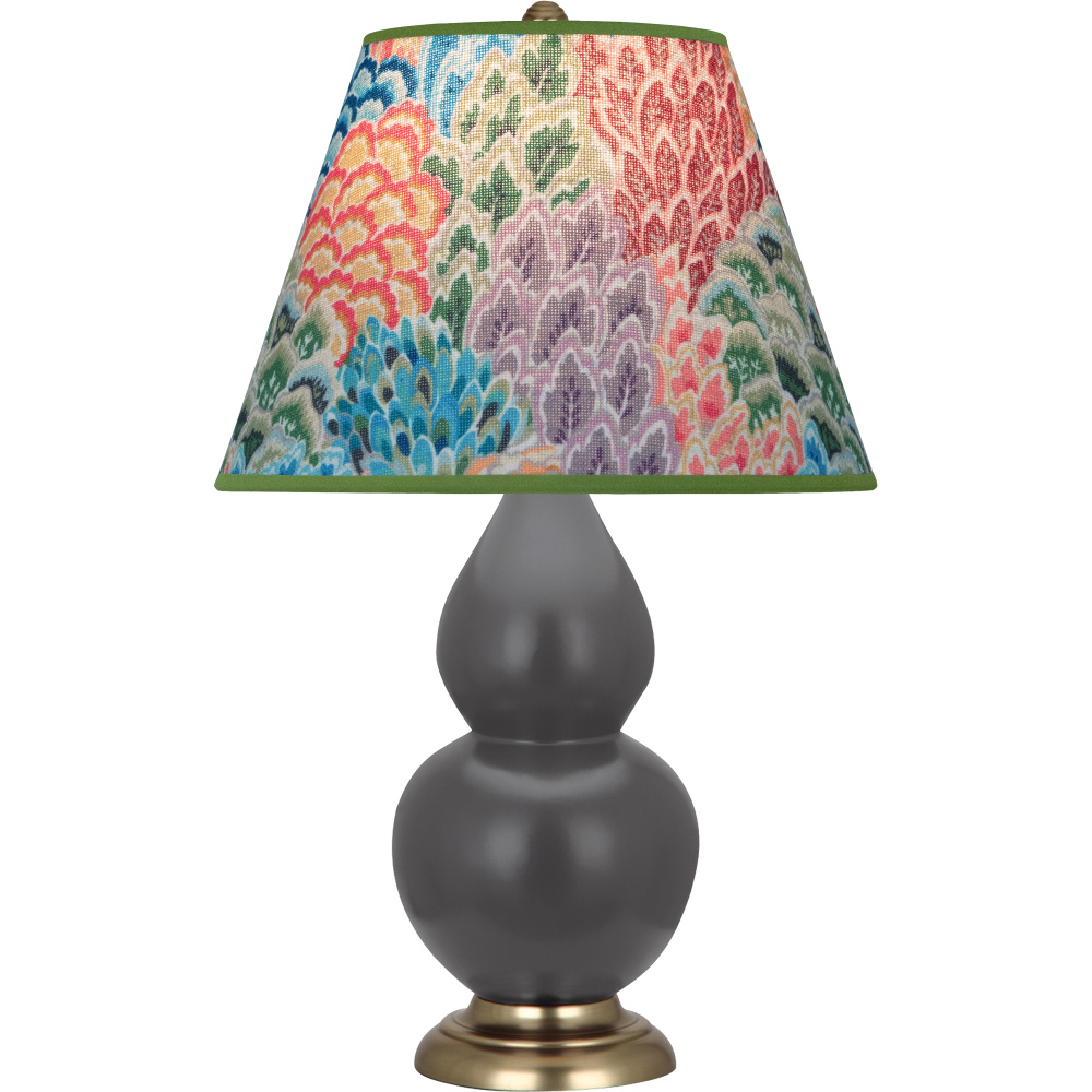 Matte Ash Small Double Gourd Accent Lamp