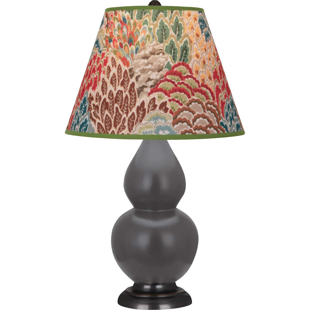 Matte Ash Small Double Gourd Accent Lamp