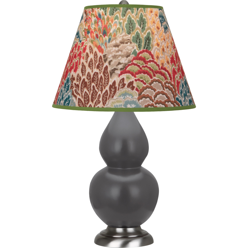 Matte Ash Small Double Gourd Accent Lamp