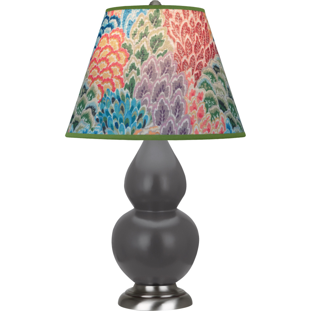 Matte Ash Small Double Gourd Accent Lamp