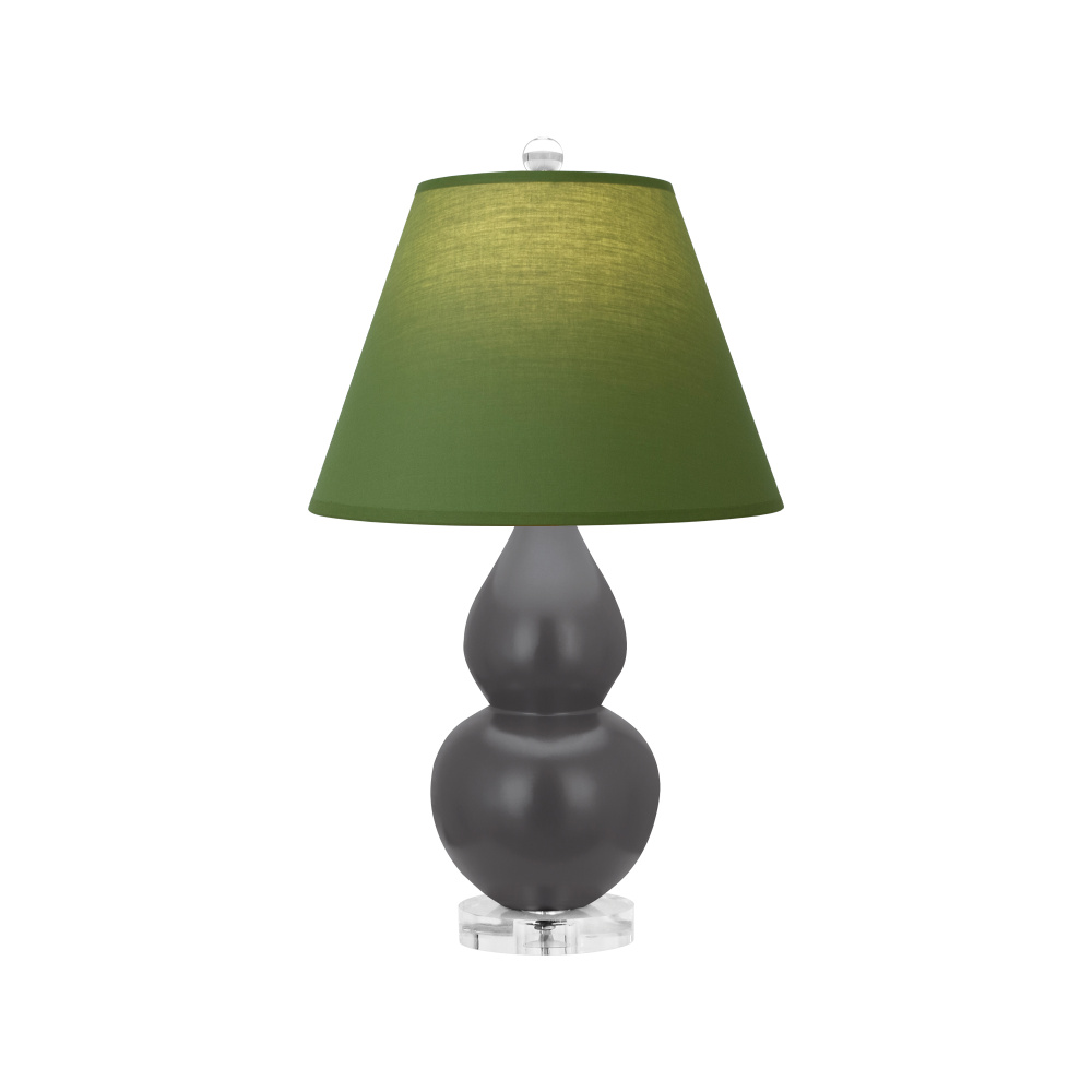 Matte Ash Small Double Gourd Accent Lamp