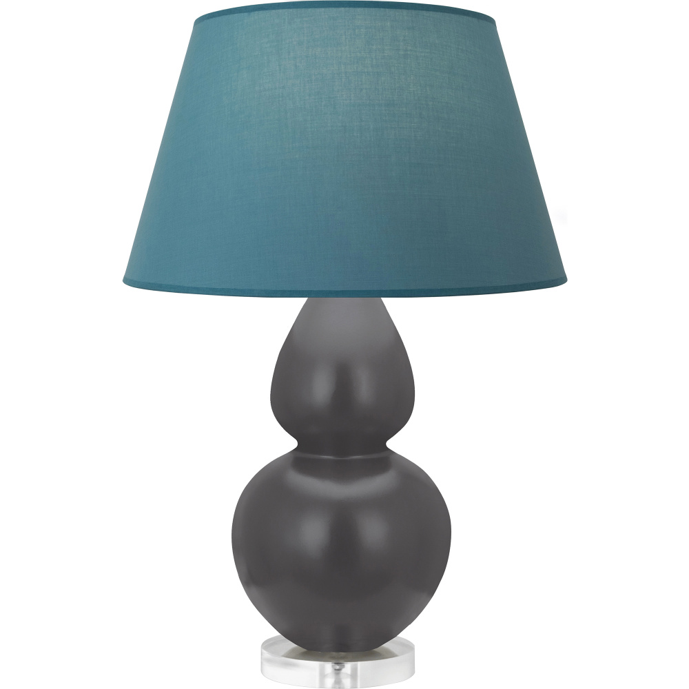 Matte Ash Double Gourd Table Lamp