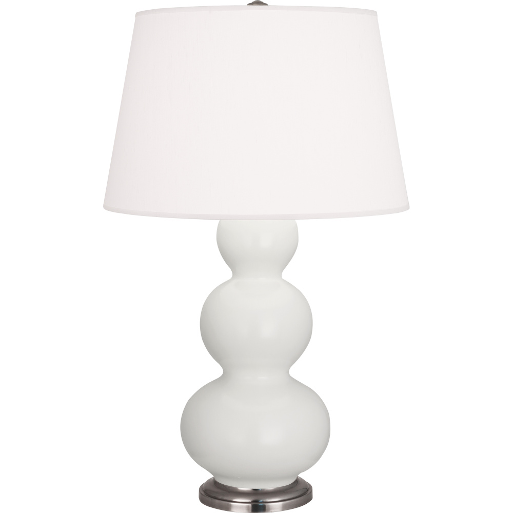 Matte Lily Triple Gourd Table Lamp