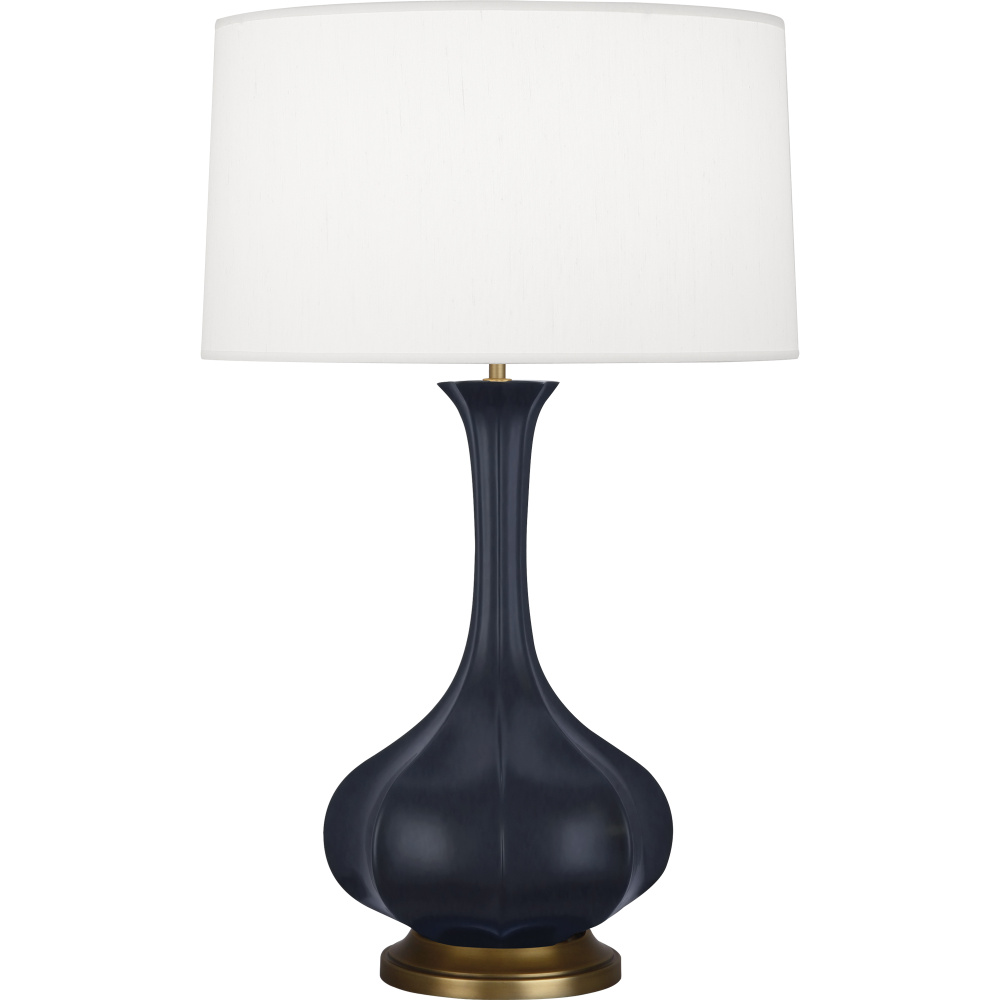 Matte Midnight Blue Pike Table Lamp