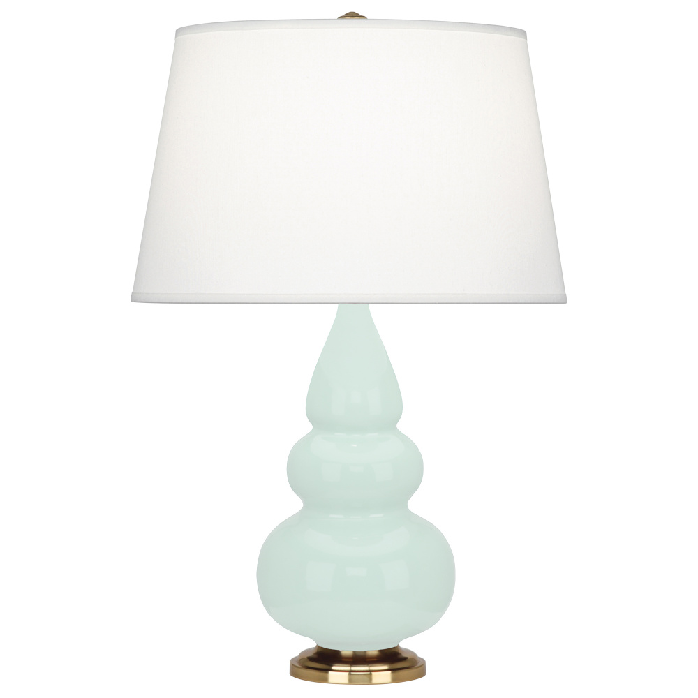 Mint Small Triple Gourd Accent Lamp