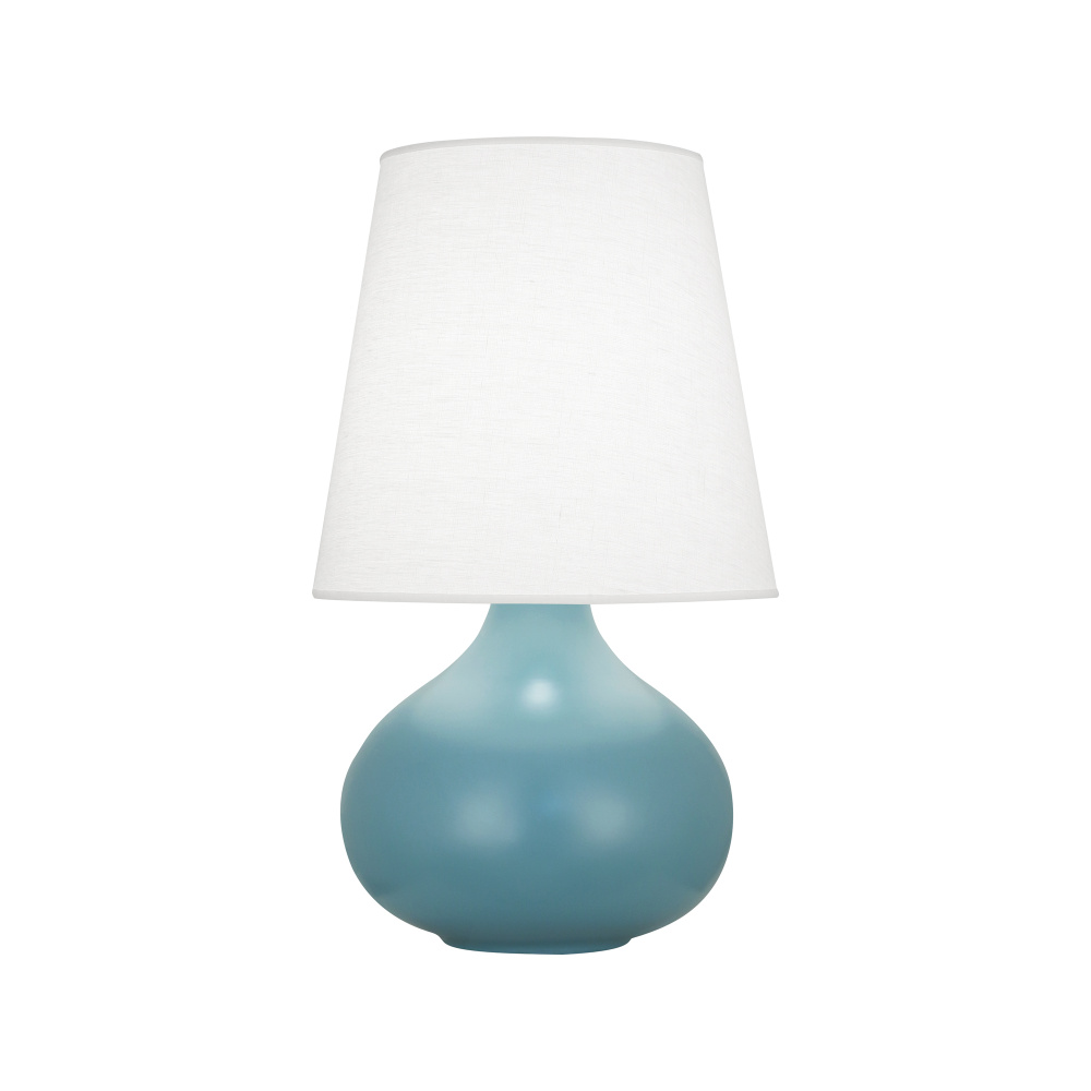 Matte Steel Blue June Accent Lamp
