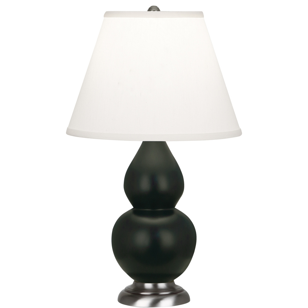 Matte Obsidian Small Double Gourd Accent Lamp