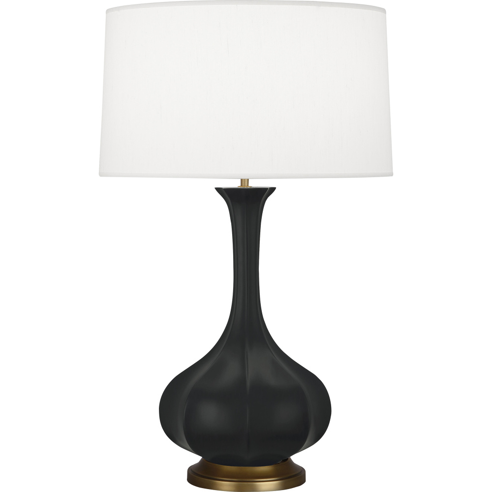 Matte Obsidian Pike Table Lamp