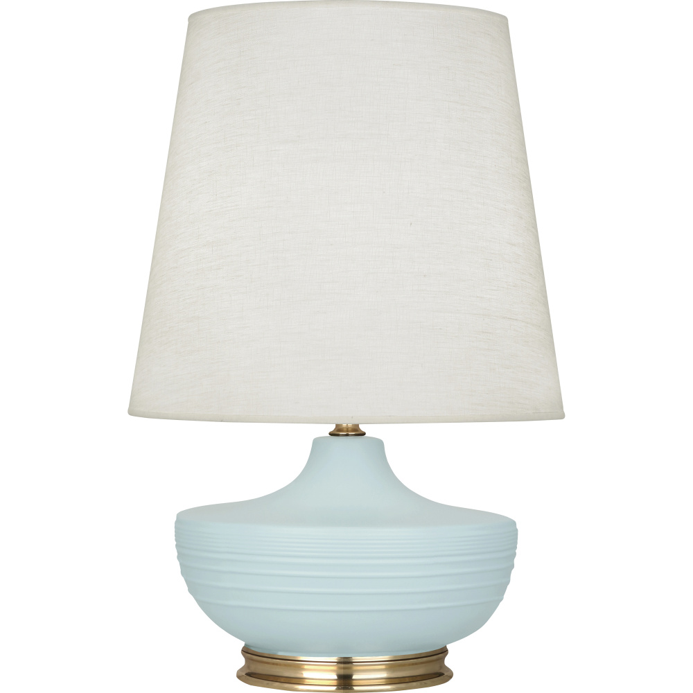 Matte Sky Blue Michael Berman Nolan Table Lamp